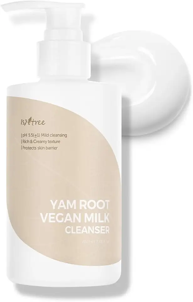 Isntree Yam Root Vegan Milk Cleanser